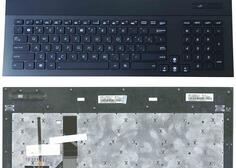 Купить Клавиатура для ноутбука Asus (G74) с подсветкой (Light), Black, (Black Frame) RU (горизонтальный энтер)