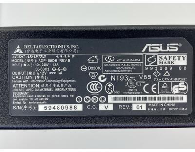 Блок питания для ноутбука Asus 36W 12V 3A 4.8x1.7mm AD6090 Orig - фото 3