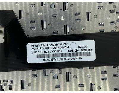 Клавиатура для ноутбука Asus (UX30) Black, (No Frame) RU - фото 3