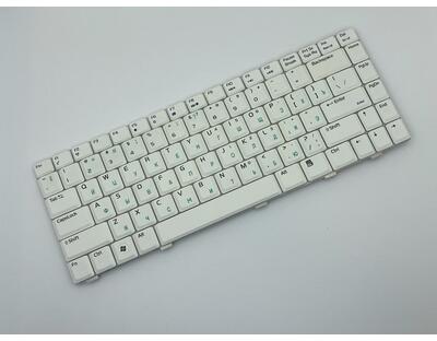 Клавиатура для ноутбука Asus (W3, W3J, A8, F8, N80) White, RU - фото 2