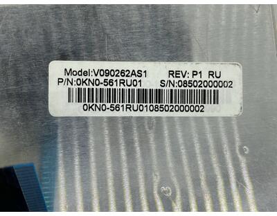 Клавиатура для ноутбука Asus EEE PC 1101 1101HA N10 N10E N10J Black, RU - фото 3