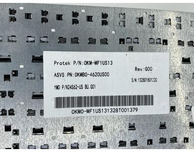 Клавиатура для ноутбука Asus N56, N56V, N76, N76V, G771 Black, (No Frame) RU - фото 3