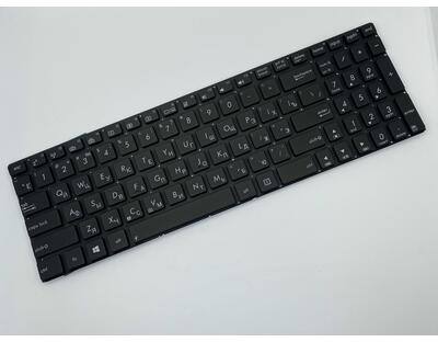 Клавиатура для ноутбука Asus (N56, N56V) с подсветкой (Light), Black, (No Frame) RU - фото 2