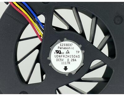 Вентилятор для ноутбука Asus U52F 5V 0.28A 4-pin Brushless - фото 3