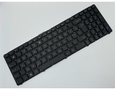 Клавиатура для ноутбука Asus (U52, U53, U56) Black, (No Frame) RU (вертикальный энтер) - фото 2