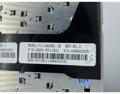 Клавиатура для ноутбука Asus (U52, U53, U56) Black, (No Frame) RU (вертикальный энтер) - фото 3