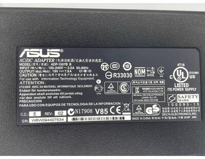 Блок питания для ноутбука Asus 150W 19V 7.9A 5.5x2.5mm ADP-150NB HC - фото 3