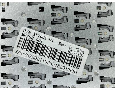 Клавіатура для ноутбука Asus F200CA, F200MA, X200LA, X200MA Black, (No Frame), RU (горизонтальний ентер) - фото 3