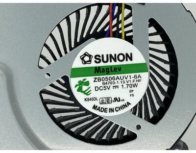 Кулер (ветилятор) Asus A45D 5В 0.25A 4pin SUNON - фото 3