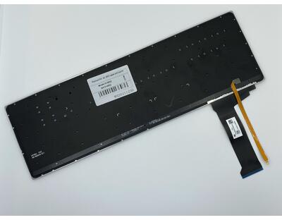 Клавиатура для ноутбука Asus (N551) с подсветкой (Light), Gray, (No Frame) RU