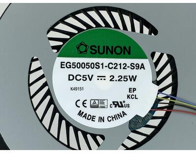 Вентилятор для ноутбука Asus Q502, Q502LA, 5V 0.22A 4-pin SUNON - фото 3