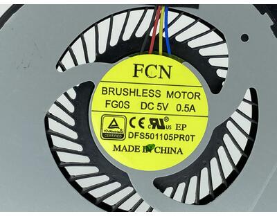 Вентилятор для ноутбука Asus Transformer Book Flip TP300 5V 0.5A 4-pin Brushless - фото 3