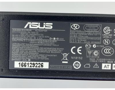 Блок питания для ноутбука Asus AD6630 40W 19V 2.1A 2.5x0.7mm OEM - фото 3