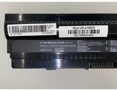 Акумуляторна батарея для ноутбука Asus A32-U24 11.1V Black 5200mAh OEM - фото 3