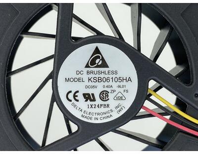 Вентилятор для ноутбука Asus Eee Top PC ET2010 5V 0.40A 3-pin Brushless - фото 3