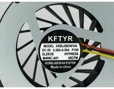 Вентилятор для ноутбука Asus A55D 5V 0.28-0.50A 3-pin KFTYR - фото 3