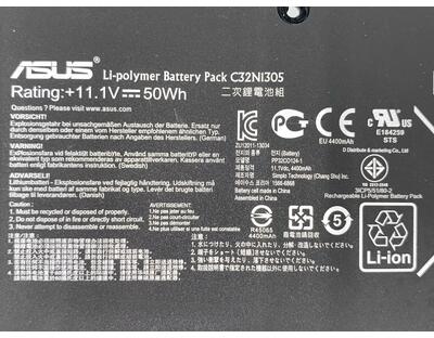 Акумуляторна батарея для ноутбука Asus C32N1305 UX301LA Zenbook Infinity 11.1V Black 4500mAh Orig - фото 3