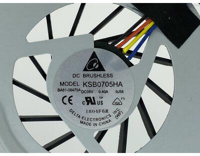 Вентилятор для ноутбука Asus B43 VER-2 5V 0.45A 4-pin Brushless - фото 3