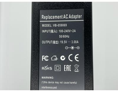 Блок питания для ноутбука Asus 60W 19.5V 3.08A 3.0x1.1mm AS601953011 OEM - фото 3