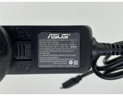 Блок живлення для ноутбука Asus X205T 33W 19V 1.75A M-plug AS33190MU Travel Charger OEM - фото 3