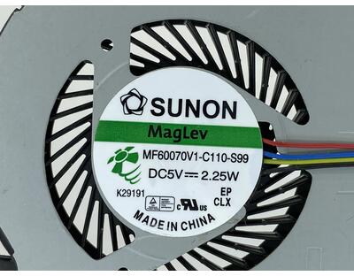 Вентилятор для ноутбука Asus Zenbook UX42 5V 0.41A 4-pin SUNON - фото 3