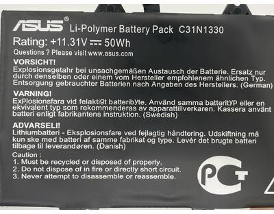 Аккумуляторная батарея для ноутбука Asus C31N1330 Zenbook UX32LA 11.3V Black 4300mAh Orig - фото 3