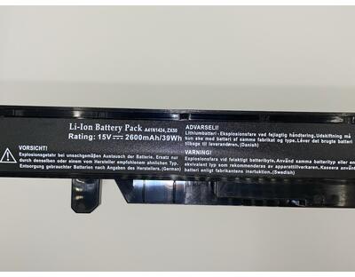 Акумуляторна батарея для ноутбука Asus A41N1424 GL552VW 14.4V Black 2200mAh OEM - фото 3