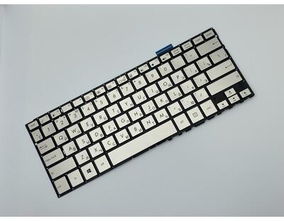Клавиатура для ноутбука Asus (UX360CA) Silver, (No Frame) RU - фото 2