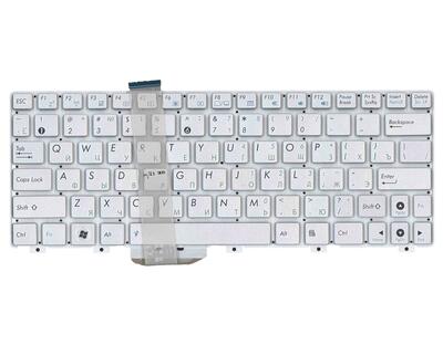 Клавиатура для ноутбука Asus EEE PC (1015) Silver, (No Frame) RU VER-2 - фото 2