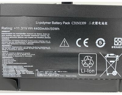 Аккумуляторная батарея для ноутбука Asus C31N1339 ZenBook UX303 11.31V Black 4400mAh OEM - фото 3