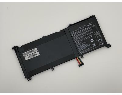 Аккумуляторная батарея для ноутбука Asus C41N1416 ZenBook Pro UX501VW 15.2V Black 3950mAh OEM