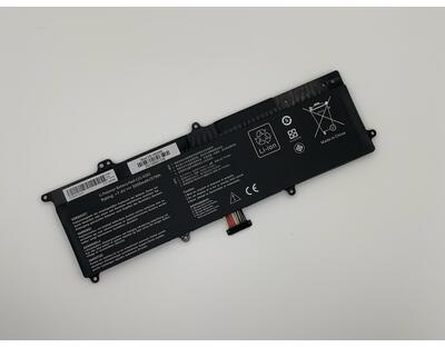 Аккумуляторная батарея для ноутбука Asus C21-X202 X202 7.4V Black 5000mAh OEM