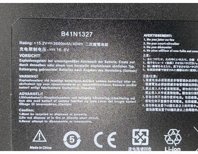 Акумуляторна батарея для ноутбука Asus B41N1327 B551 16.8V Black 2200mAh OEM - фото 3