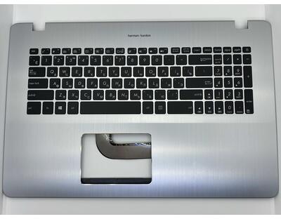 Клавиатура для ноутбука Asus VivoBook 17 X705U Black, (No Frame) RU - фото 2