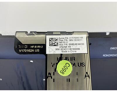 Клавиатура для ноутбука Asus ROG Strix SCAR Edition GL503VS с подсветкой (White Light), Black, (No Frame) RU - фото 3