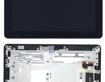 Матрица с тачскрином (модуль) для Asus MeMO Pad 10 (ME102A) V4.0 черный с рамкой. Сняты с аппаратов
