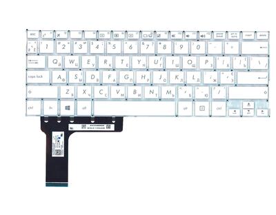 Клавиатура для ноутбука Asus (TP201SA, E202, E202M, E202MA, E202S, E202SA) White, RU - фото 2