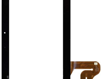 Тачскрин (Сенсорное стекло) для планшета Asus Transformer Pad TF700 v0.2 черный