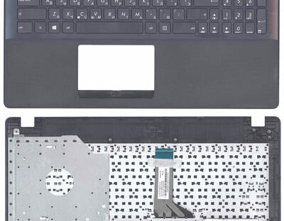 Клавиатура для ноутбука Asus (X551) Black, (Black TopCase), RU - фото 5
