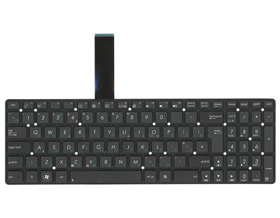 Клавиатура для ноутбука Asus (K55, X501) Black, (No Frame) RU (вертикальный энтер) - фото 2
