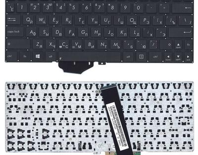 Клавиатура для ноутбука Asus Vivobook X102 Black, (No Frame) RU