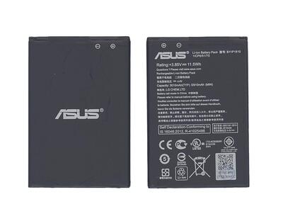 Аккумуляторная батарея для Asus B11P1510 Zenfone Go TV 3.8V Black 3000mAh 11.4Wh