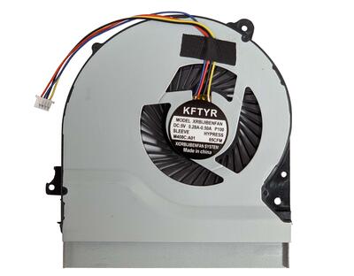 Вентилятор для ноутбука Asus K46, K56, S56, S550, X550, X553, R510, X450, 5V 0.25A 4-pin KFTYR - фото 5