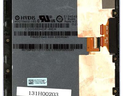 Матрица с тачскрином (модуль) для Asus ME370 (Google Nexus 7 1gen) черный с рамкой