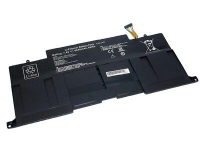 Аккумуляторная батарея для ноутбука Asus C22-UX31 UX31-2S2P 7.4V Black 6840mAh OEM - фото 5