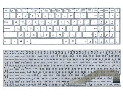 Клавиатура для ноутбука Asus (X540) White, (No Frame), RU