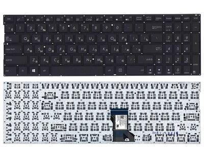 Клавиатура для ноутбука Asus (Q552) Black с подсветкой, (No Frame) RU