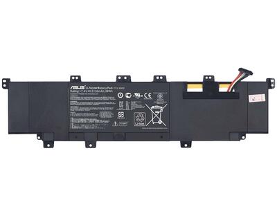 Акумуляторна батарея для ноутбука Asus C21-X502 X502C 7.4V Black 5136mAh Orig