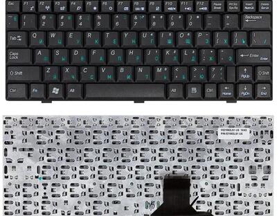 Клавиатура для ноутбука Asus (U1, U1F, U1E) Black, RU