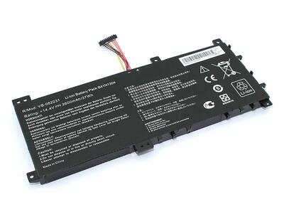 Акумуляторна батарея для ноутбука Asus B41N1304 Asus VivoBook V451 14.4V Black 2600mAh OEM